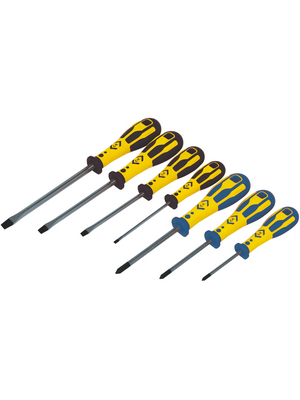 C.K Tools - T49163 - Screwdriver set 7 p., T49163, C.K Tools