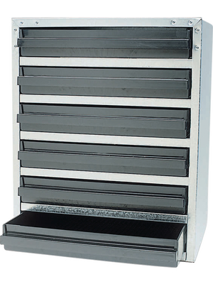 Raaco - 6-3 RACOSTAT - Drawer cabinet ESD 360 x 440 x 250 mm, 6-3 RACOSTAT, Raaco