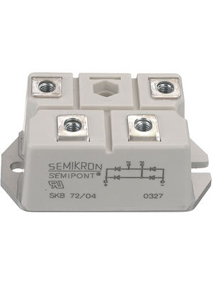 Semikron - SKB72/04 - Bridge rectifier 400 V 70 A G 35, SKB72/04, Semikron