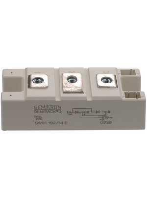 Semikron - SKKH162/14E - Thyristor diode module SEMIPACK 2 1400 V, SKKH162/14E, Semikron