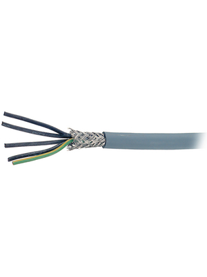 Sab Broeckskes - SABIX A 238 FRNC 2X0,50 MM2 - Control cable 2 x 0.50 mm2 shielded Bare copper stranded wire grey, SABIX A 238 FRNC 2X0,50 MM2, SAB Br?ckskes