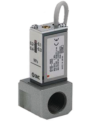 SMC - IS10E-30F02-6L - Pressure Switch with End Piece IS10E 100 VAC/DC 2 VA  (AC), 2 W (DC) 0.7 MPa, IS10E-30F02-6L, SMC