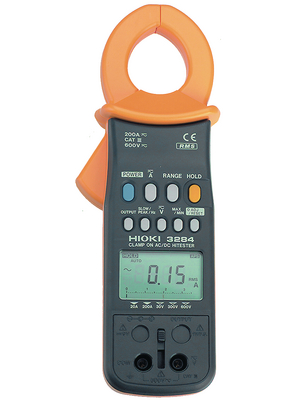 Hioki - HIOKI 3284 - Current clamp meter, 200 AAC, 200 ADC, TRMS, HIOKI 3284, Hioki