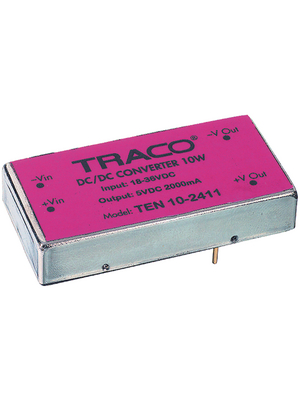 Traco Power - TEN 10-2410 - DC/DC converter 18...36 VDC 3.3 VDC, TEN 10-2410, Traco Power