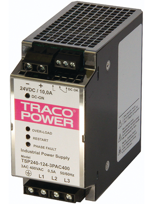 Traco Power - TSP 240-124-3PAC400 - Switched-mode power supply / 10 A, TSP 240-124-3PAC400, Traco Power