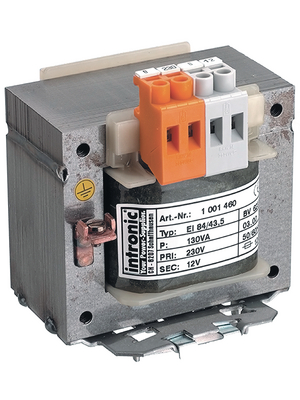 Buy Control transformer 200 VA 48 VAC, Intronic, ELD EI 96/45 48VAC