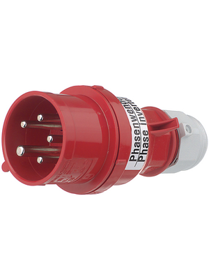 Bals - 225 - CEE phase inverter plug red 16 A/400 VAC, 225, Bals