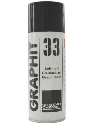 Buy Conductive coating Spray 200 ml, Kontakt Chemie, GRAPHIT 33, 200 ML, ML