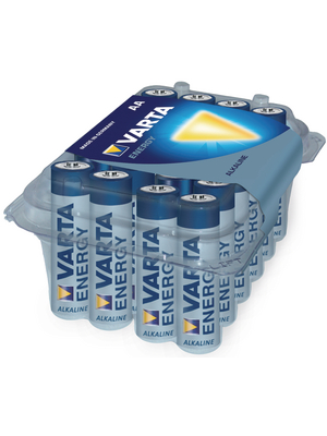 VARTA - ENERGY AA - Primary battery 1.5 V LR6/AA Pack of 24 pieces, ENERGY AA, VARTA