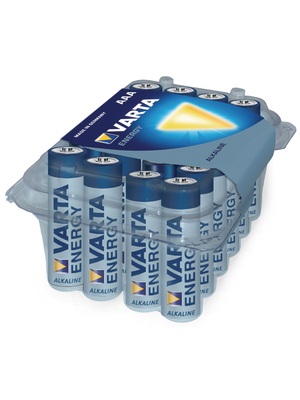 VARTA - ENERGY AAA - Primary battery 1.5 V LR03/AAA Pack of 24 pieces, ENERGY AAA, VARTA