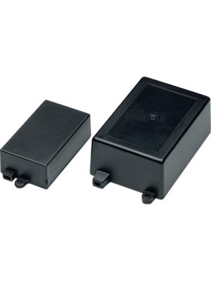 Camdenboss - 400-011 - Plastic enclosure black 38 x 22 mm ABS plastic IP 00 N/A, 400-011, Camdenboss