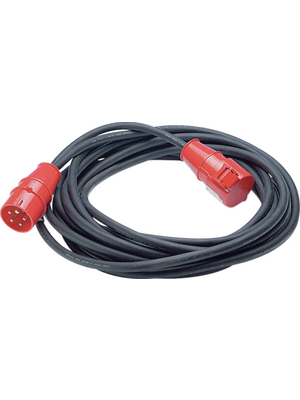 Gelia - MOTORKABEL 16 AMP 10M - Exstension cable CEE 16 Male CEE 16 Female 10.0 m, MOTORKABEL 16 AMP 10M, Gelia