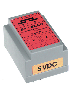 Ex-Elec - VGS2 UNIPOLAR 24 VDC/2 W - DC power supply 2 W 1 output, VGS2 UNIPOLAR 24 VDC/2 W, Ex-Elec