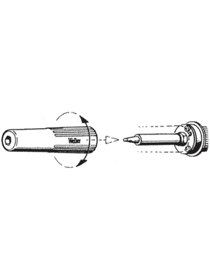 Weller - T0058748861 - Soldering tips/nozzle replacing tool, T0058748861, Weller