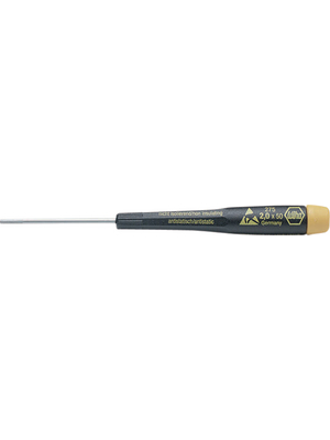 Wiha - 275ESD 1.3 X 40 - Screwdriver ESD Hex 1.3, 275ESD 1.3 X 40, Wiha