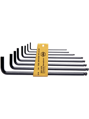 Wiha - 369 HZ 8 - Allen key set;8 p., 369 HZ 8, Wiha