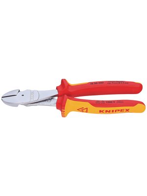 Knipex - 74 06 160 - Heavy duty diagonal-nosed cutting pliers VDE 160 mm, 74 06 160, Knipex