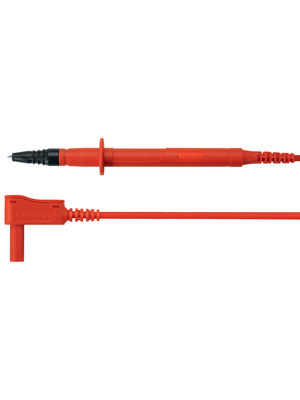 Schtzinger - SPL 7315 NI / 1 / 100 / RT - Safety Test Lead red 100 cm, SPL 7315 NI / 1 / 100 / RT, Schtzinger