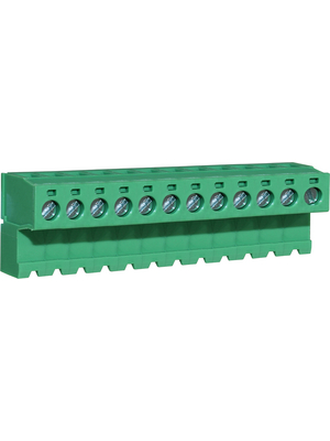 Camdenboss - CTBP96HJ/12 - PCB Terminal Block horizontal 12P, CTBP96HJ/12, Camdenboss