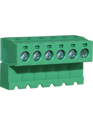 Camdenboss - CTBP96HJ/6 - PCB Terminal Block horizontal 6P, CTBP96HJ/6, Camdenboss