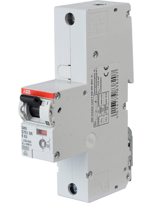 ABB - S751DR-E63 - Selective Circuit Breaker 63 A 1, Circuit tripping E, S751DR-E63, ABB