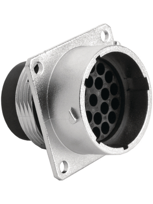 Amphenol - RT0018-23PNH - Square flange receptacle RT360 Poles=23 N/A Male Housing size18, RT0018-23PNH, Amphenol