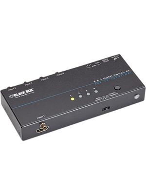 Black Box - VSW-HDMI4X1-4K - HDMI 4K Switch, VSW-HDMI4X1-4K, Black Box