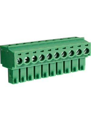 Camdenboss - CTBP92HE/10 - Pluggable Terminal Block Screw Connection 10P, CTBP92HE/10, Camdenboss