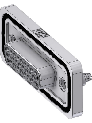 Deltron - HD-DWM26SY/2M86UN - D-Sub Connector High Density Female 26P, HD-DWM26SY/2M86UN, Deltron