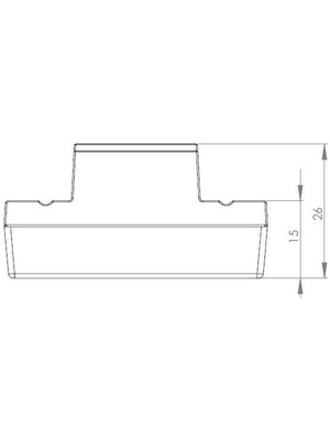 Fibox - DGS ARCA small - Door guide N/A, DGS ARCA small, Fibox