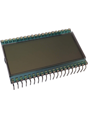 Display Elektronik - DE 119-RS-20/7,5 - 7-segment LCD 12.7 mm 1 x 4, DE 119-RS-20/7,5, Display Elektronik