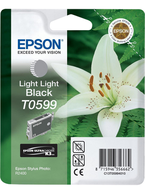 Epson - C13T05994010 - Ink T0599 light grey, C13T05994010, Epson