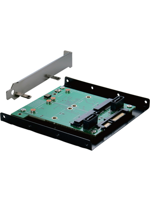 Exsys - EX-3684 - SATA 3 to 2 x mSATA SSD and SATA 2, EX-3684, Exsys