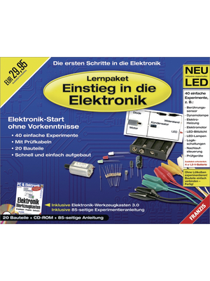 Franzis - 978-3-645-65063-2 - Lernpaket Einstieg in die Elektronik, 978-3-645-65063-2, Franzis