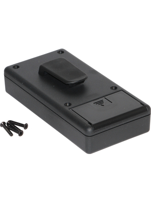 Hammond - 1599BBKBATCP - Plastic enclosure black 65 x 25 mm ABS, 1599BBKBATCP, Hammond