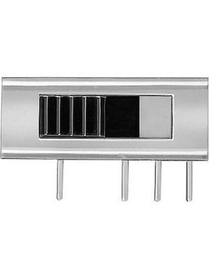 Knitter-Switch - MFP 1323-R - Miniature slide switch on-on-on 15.5 x 9.2 x 6.0 mm 1P, MFP 1323-R, Knitter-Switch