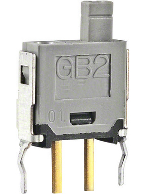 NKK - GB215AB - Push-button switch, off-(on), 1P, GB215AB, NKK