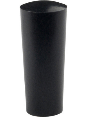 NKK - AT444A - Bat Lever Conical Cap 4.8 x 11.5 mm black, AT444A, NKK