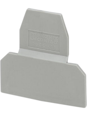 Phoenix Contact - DG-UKK 3/5 - Spacer plate 56 x 2.5 x 52 mm grey, DG-UKK 3/5, Phoenix Contact