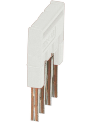 Phoenix Contact - FBS 4-3,5 GY - Plug-in Bridge, 3.5 mm, Poles=4, grey, FBS 4-3,5 GY, Phoenix Contact