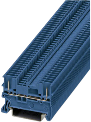 Phoenix Contact - PT 1,5/S/2P BU - Terminal block blue 0.14...1.5 mm2, PT 1,5/S/2P BU, Phoenix Contact