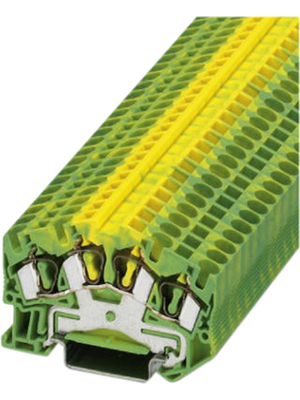 Phoenix Contact - STS 4-QUATTRO-PE - Terminal block STS N/A green/yellow, 0.08...6 mm2, 3031694, STS 4-QUATTRO-PE, Phoenix Contact