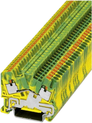 Phoenix Contact - PTS 2,5-PE - Ground modular terminal block PTS N/A green / yellow, 0.14...2.5 mm2, 3211867, PTS 2,5-PE, Phoenix Contact