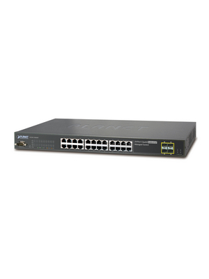 Planet - IGSW-24040T - Network Switch 24x 10/100/1000 4x SFP 19", IGSW-24040T, Planet