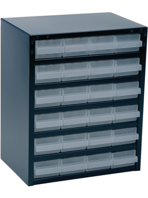 Raaco - CABINET 250/24-1 - Drawer cabinet 360 x 440 x 250 mm, CABINET 250/24-1, Raaco