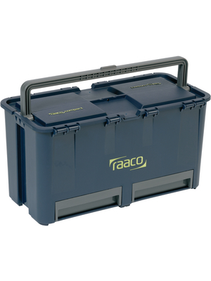 Raaco - COMPACT 27 - Toolbox 475 x 240 x 250 mm 2.3 kg Polypropylene, COMPACT 27, Raaco