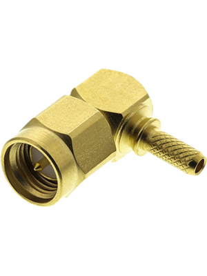 Radiall - R125172000 - SMA cable plug, angled, R125172000, Radiall