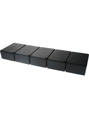 RND Components - RND 455-00027 - Potting box 50 x 74 x 28 mm black ABS / UL94-HB N/A, RND 455-00027, RND Components