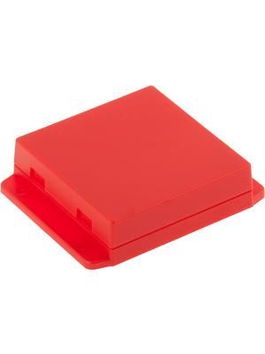 RND Components - RND 455-00349 - Plastic enclosure 80.6 x 80 x 23.5 mm red ABS IP 00 N/A, RND 455-00349, RND Components