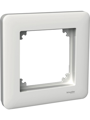 Schneider Electric - WDE002101 - Cover frame, 87 x 87 x 11.6 mm, white, WDE002101, Schneider Electric